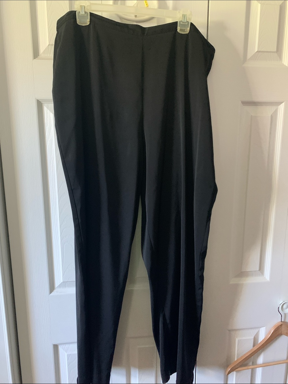 Alfred Dunner Black Straight-Leg Pants